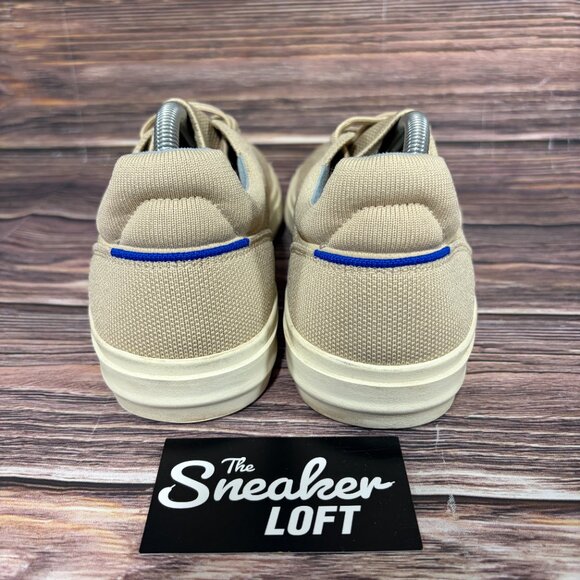 Rothy's Men's The RS02 Tan Comfort Lace Up Knit Shoes Size 9.5 - Picture 4 of 8